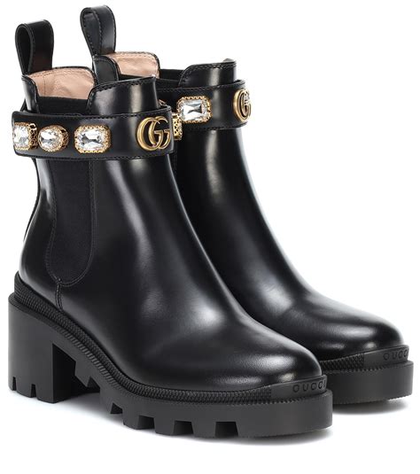 gucci boot black